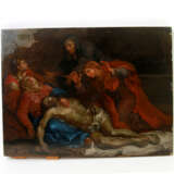 WOHL FRANKREICH od. ITALIEN 18. Jahrhundert: "Die Beweinung Christi", nach Annibale Carracci. - photo 2
