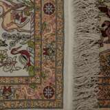 Orientteppich aus Seide. HEREKE, 20. Jahrhundert, 87x54,5 cm - photo 2