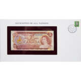 Banknotes of All Nations - Ca. 100 meist kassenfrische Noten, - Foto 4