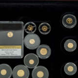 Mini Goldmünzen und -medaillen in Edelholzbox - - photo 6