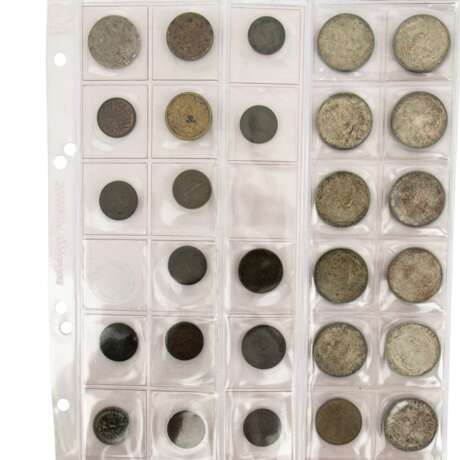 Münzenallerlei mit unter anderem 11 x 2 Reichsmark, - Foto 2