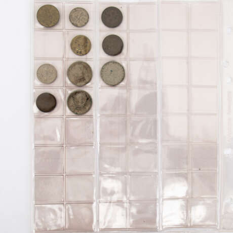 Münzenallerlei mit unter anderem 11 x 2 Reichsmark, - Foto 5