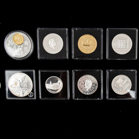 Kollektion mit unter anderem 20 Europa Münzen Silber und Auswahl aus den Fabulous 15 - фото 4