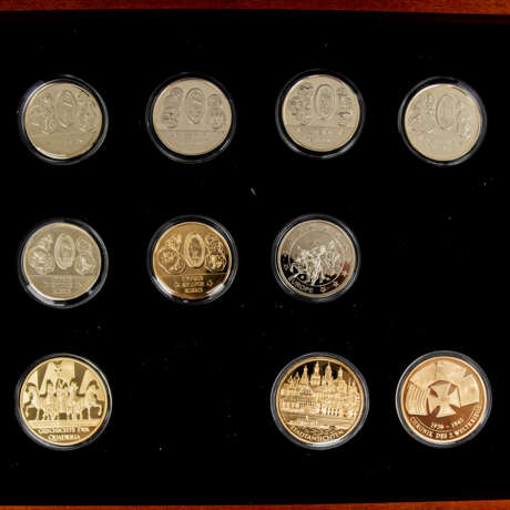 Kollektion mit unter anderem 20 Europa Münzen Silber und Auswahl aus den Fabulous 15 - фото 5