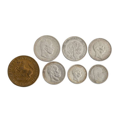 Konvolut Münzen, Medaillen, Banknoten - - photo 5