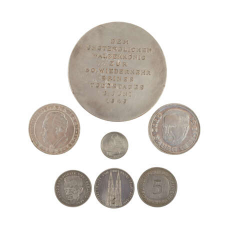 Ungewöhnliches Konvolut Münzen und Medaillen BRD u. Österreich - - photo 1