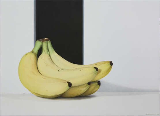 Картина «Просто бананы», Холст, Акриловые краски, Гиперреализм, Натюрморт, Украина, 2020 г. - фото 1