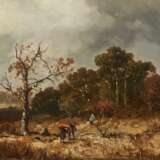Zwei Gemälde: Herbst- und Winterlandschaft - фото 2