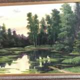 Design Painting, Painting “Lake in the forest”, See description, 2008 - photo 1