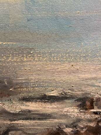 Марианский пейзаж. Холст на подрамнике Масляные краски Абстрактный экспрессионизм 2020 г. - фото 5