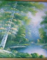 Озеро в лесу