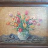 Design Gemälde „Tulpen in einer Vase“, Siehe Beschreibung, 2020 - Foto 1