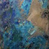 Интерьерная картина «Аквамарин», Холст, Масляные краски, Авангардизм, Пейзаж, 2020 г. - фото 1