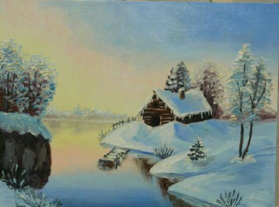 Design Painting “Frosty morning”, See description, 2020 - photo 1
