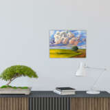 Peinture, Peinture design «Un arbre au bord de la route. Un arbre au bord de la route.», Toile, Peinture à l'huile, Impressionnisme, Peinture de paysage, 2020 - photo 2