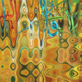 Интерьерная картина «Течение времени», Холст, Акриловые краски, Модерн, Натюрморт, Турция, 2011 г. - фото 1