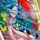Design Painting, Painting “ART-FISH”, Canvas, Oil paint, Animalistic, 2020 - photo 7