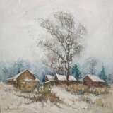 Peinture «Le silence de l&#39;hiver», Toile, Peinture à l'huile, Réalisme, Peinture de paysage, 2021 - photo 1
