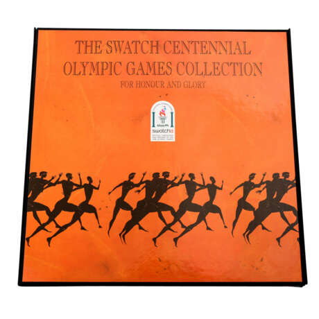 KONVOLUT 9x Swatch Uhr. Olympic Games Collection "Atlanta 1996". - photo 6