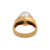 WEMPE Ring mit Südseeperle und Diamanten - фото 4
