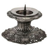 DEUTSCHLAND 1-flammiger Kerzenhalter, 800 Silber, 20. Jahrhundert. - photo 3