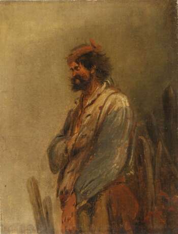 BUSCH, WILHELM (Attrib.: 1832-1908) portrait of a warrior - photo 2