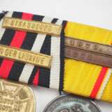 Baden: Ordenschnalle eines Veteranen des Deutsch-Französischen Krieges mit 5 Auszeichnungen. - фото 2