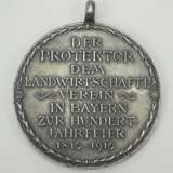 Bayern: Landwirtschaftliche Jubiläumsmedaille (1910), in Silber. - фото 3