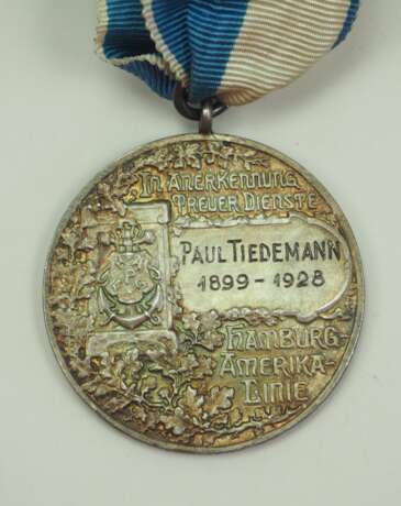 Hamburg-Amerika-Linie: Medaille für Treue Dienste. - photo 2