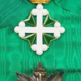 Italien: Ritterorden des heiligen Mauritius und heiligen Lazarus, 3. Modell (1868-1943), Großkreuz Satz. - фото 5