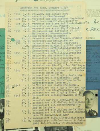 Urkundengruppe eines Hauptmann der Luftwaffe - u.a.1. Fallsch.Jäg.-Regt.6. - photo 6