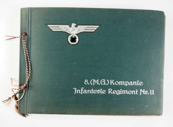 Wehrmacht: Fotoalbum der 8. (M.G.)/ Infanterie-Regiment Nr. 11. - photo 1