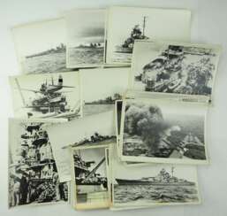 Kriegsmarine: Kriegsberichter-Foto-Serie von 46 Aufnahmen.