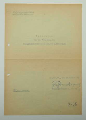 Freiherr v. Strachwitz, Mauritz. - Foto 1