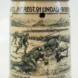 Reservistenkrug III. Batl. Infanterie-Regiment 91 - Lindau-Bodensee. - photo 1