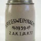 Erinnerungskrug 2. A.K.I. / Artillerie-Regiment 77 - Kriegsweihnacht 1939. - фото 1