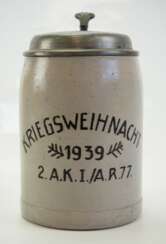 Erinnerungskrug 2. A.K.I. / Artillerie-Regiment 77 - Kriegsweihnacht 1939.