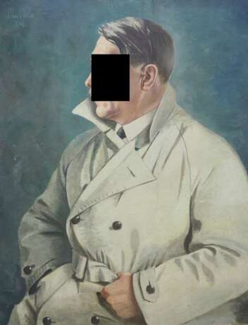 Albert Otto: Porträt Adolf Hitlers. - Foto 1