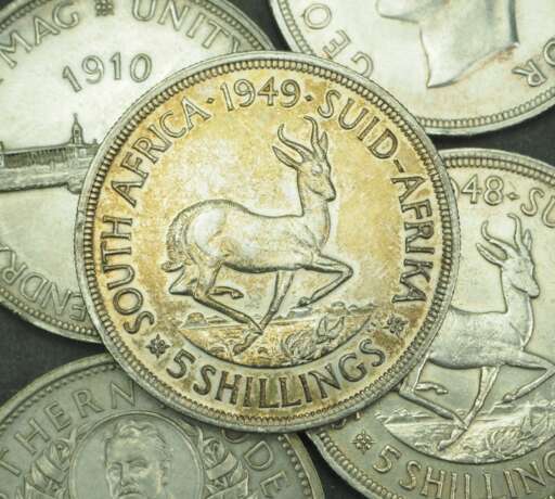 Südafrika: 5 Shilling - 8 Exemplare. - фото 1