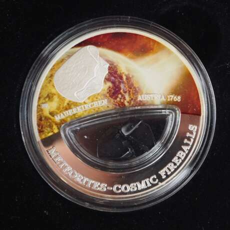 Meterorites Cosmic Fireballs - Sammlung von 8 Münzen. - Foto 2