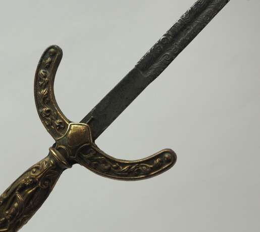 Historismus Schwert mit detailreichen Ornamenten. - Foto 3