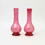 Wohl MURANO Paar Vasen, Ende 19. Jahrhundert - Foto 1