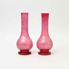 Wohl MURANO Paar Vasen, Ende 19. Jahrhundert