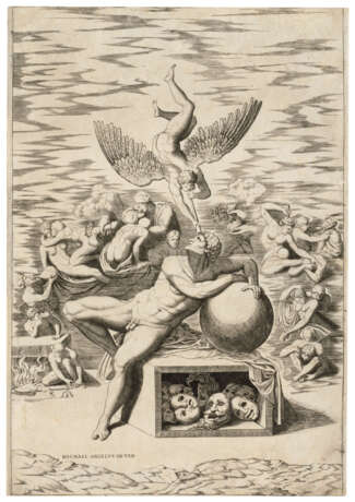 ANONYMOUS 16TH CENTURY (FORMERLY ATTRIBUTED TO NICOLAS BEATRIZET) AFTER MICHELANGELO BUONARROTI (1475-1564) - photo 1