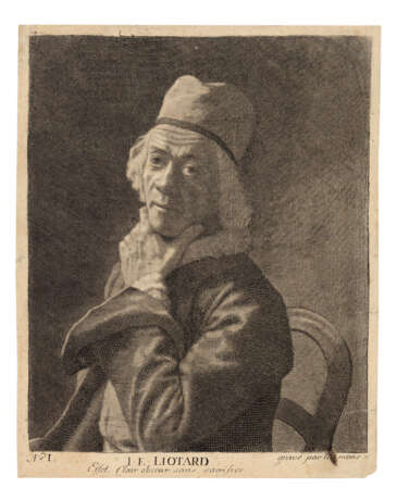 Liotard, Jean-Etienne. JEAN-ETIENNE LIOTARD (1702-1789) - Foto 1