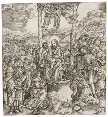 Robetta, Cristofano. CRISTOFANO ROBETTA (1462-1523) AFTER FILIPPINO LIPPI (1457-1504) - Foto 1