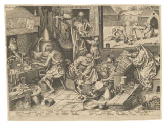 AFTER PIETER BRUEGEL THE ELDER (CIRCA 1525-1569) BY PHILIPS GALLE (1537-1612)