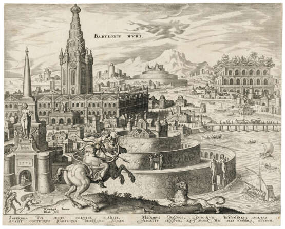 Galle, Philips. PHILIPS GALLE (1537-1612) AFTER MAARTEN VAN HEEMSKERCK (1498-1574) - Foto 2