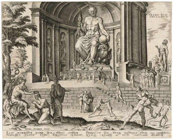 Galle, Philips. PHILIPS GALLE (1537-1612) AFTER MAARTEN VAN HEEMSKERCK (1498-1574) - Foto 7