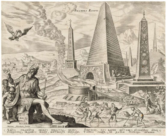 Galle, Philips. PHILIPS GALLE (1537-1612) AFTER MAARTEN VAN HEEMSKERCK (1498-1574) - Foto 8